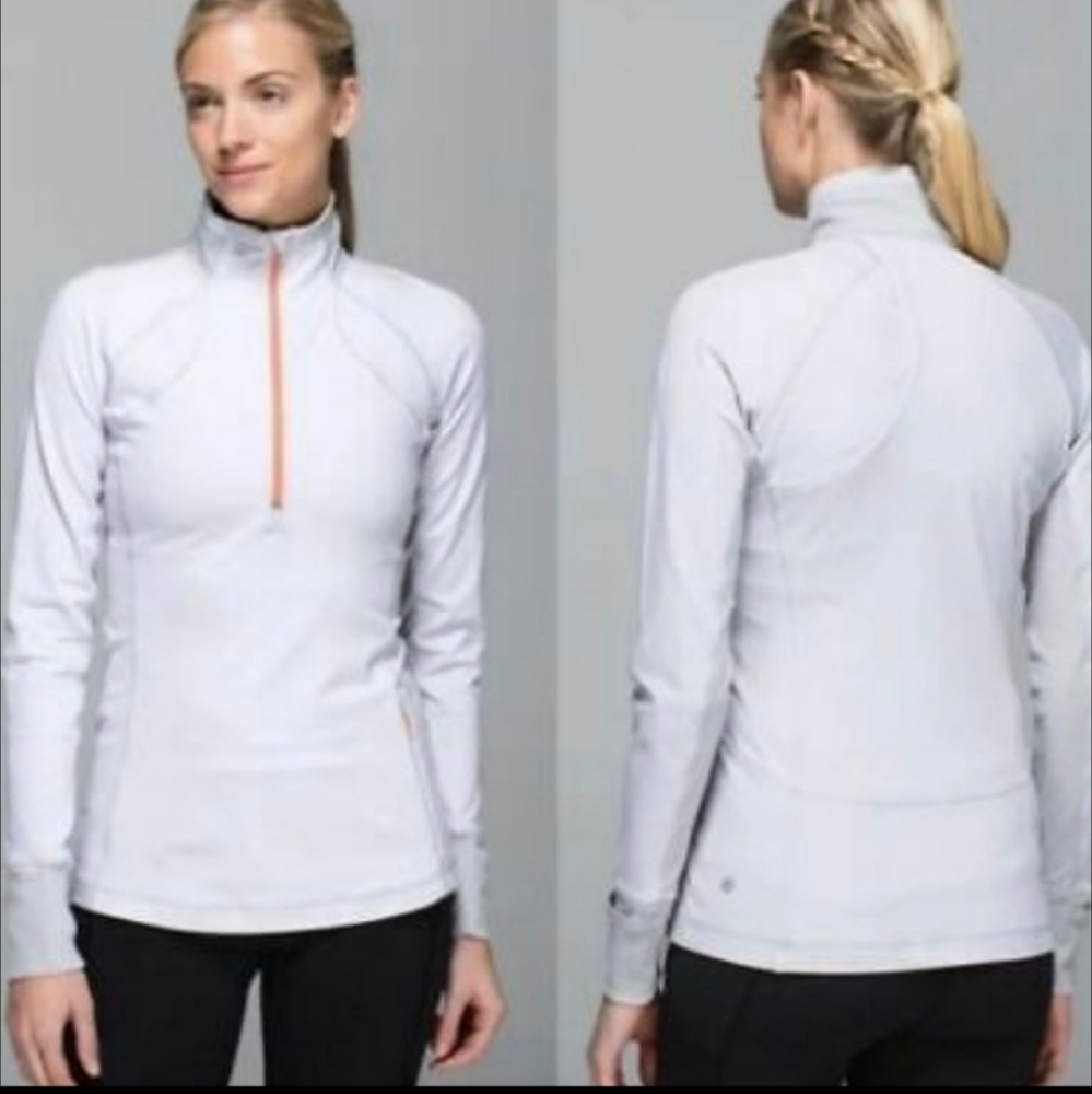 Lululemon women's race with grace 1/2 zip